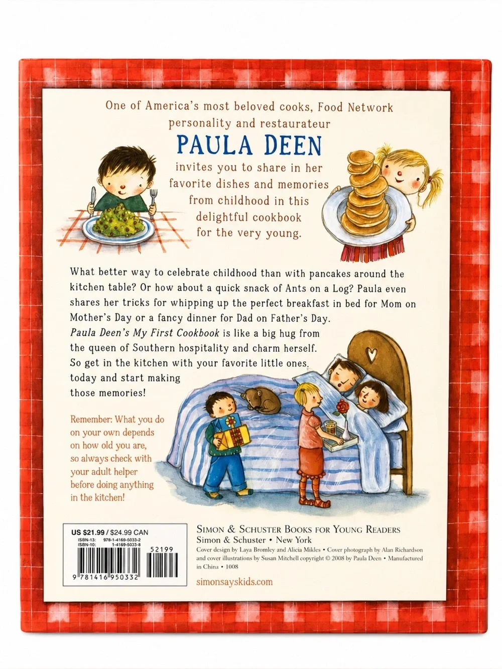 Paula Deen’s My First Cookbook, Hardcover